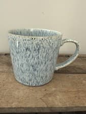 Image of Denby Speckled Mug. Grey Flecked Stoneware. BNWOT.