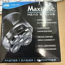 Image of Genuine/Original JML Maxilisse Head Shaver Men 5 Floating Blades New & Boxed,