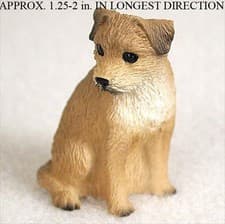 Image of Border Terrier Mini Hand Painted Figurine