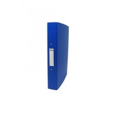 Image of ValueX Ring Binder Polypropylene 2 O-Ring A4 19mm Rings Blue - 55243DENT 84988PG