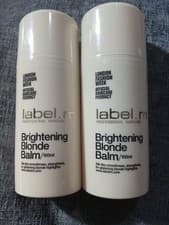 Image of 2x Label.m Brightening Blonde Balm 100ml Highlights Silky Strengthening