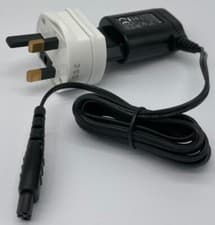 Image of Remington charger lead & UK shaver adaptor to fit models: PF7500, PF7600, HC4250