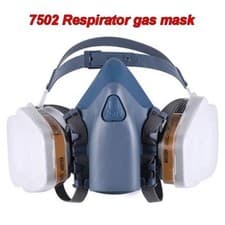 Image of 3M Half Face Respirator Mask P100 Particulate Welding Painting Dust Construction