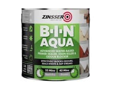 Image of Zinsser Primer - BIN Aqua Sealer & Stain Killer - White - 2.5L