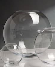 Image of Glass X Large 30 cm x 25 cm fishbowl round 10L/18 Pints Vase Terrarium planter