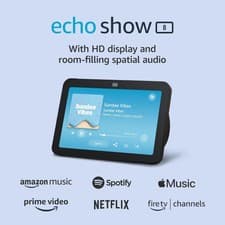 Image of Amazon Echo Show 8 3rd Gen 2024 Alexa Smart Display 13MP Charcoal