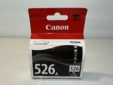 Image of Genuine Original Canon CLI-526 Black Ink Cartridge PIXMA