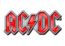 Image of AC/DC Logo Metal Pin Badge (rz)