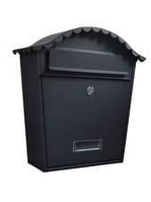 Image of Outdoor Post Box Wall Mounted Postbox Weatherproof Letterbox External Mailbox
