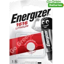 Image of 1 x Energizer CR1616 1616 3V Lithium Coin Cell Batteries DL1616 KCR1616, BR1616