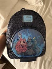 Image of Disney Loungefly Hades Snow globe Mini Backpack