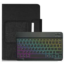 Image of Leather Case Keyboard Mouse for Amazon Fire Max 11/Fire HD 10/HD 10 Plus 2023