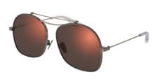 Image of Alexander McQueen AM0088s 006 Sunglasses Ruthenium/Red Sonnenbrille  59-15-145