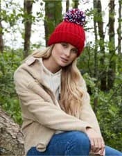 Image of Beechfield Hygge Beanie Hat Warm Mens Womens Winter Cap