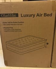 Image of OlarHike Single Airbed 190x90x46cm Inflatable Mattress Built-in Pump