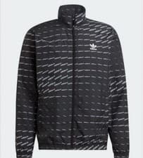 Image of ADIDAS GRAPHIC MONO TRACK TOP MENS Size XS Fits S