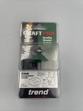 Image of Trend C049X1/4TC CraftPro Guided Chamfer Router Cutter 45 Deg x 12.7mm Cut x 1/4