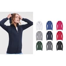 Image of Russell Europe Women's authentic zipped hooded sweatshirt 0R266F0 - Contemporary