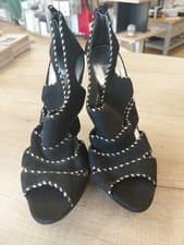 Image of Dune Women's High Heel Shoes Size 38 (5) Black Brand New No Box