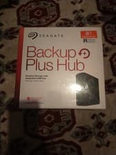Image of Seagate Backup Plus Hub 8TB External Hard Disk Drive HDD USB (Sealed)