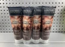 Image of John Frieda Brilliant Brunette Colour Protecting Moisturising Shampoo 250ml x4