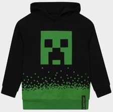 Image of Kids Minecraft Hoodie | Boys Creeper Sweatshirt | Gaming Hoodie for Boys