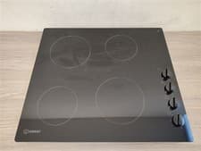 Image of Indesit RI 860 C Hob 60cm Built-In 4 Zone Ceramic Hob - Black [ID7011081985]