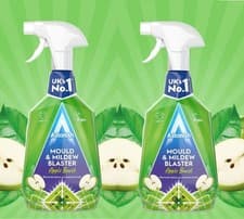 Image of 2 Astonish Mould & Mildew Remover Spray Stain Remover Blaster Apple Burst 750ml