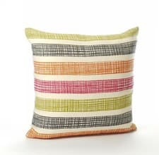 Image of Large and Small Retro Multi Coloured Jacquard Cushion Covers