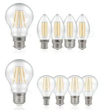 Image of E14 E27 Screw In B22 Bayonet LED Candle Light Bulbs Energy Saver Warm Cool White