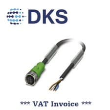 Image of Phoenix Contact 1683002 SAC-4P-10.0-PUR/M12FS M12 10m Sensor Cable 002157