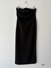 Image of New Look Petite Black Midi Pencil Skirt UK 10 EU 38 BNWT