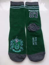 Image of Harry Potter Hogwarts House Socks Slytherin Green Malfoy Age 11+ New Primark