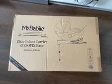 Image of My Babiie i-Size Infant Car Seat and ISOFIX Base – Black