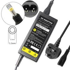 Image of For Fujitsu Lifebook AH531 AH530 A4177 V5535 Laptop Adapter Power Supply Charger