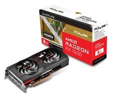 Image of Sapphire Pulse AMD Radeon RX 7600 Graphics Card - 8GB