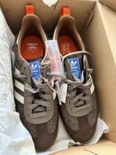Image of Adidas Samba Fox Tweed Trainers Size 10Uk. New With Tags And Box