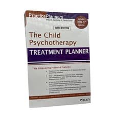 Image of The Child Psychotherapy Treatment Planner: Includes Dsm-5 Updates