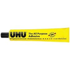 Image of UHU All Purpose Glue 125ml Jumbo Size Tubes Extra Strong Clear Adhesive 5 Pack