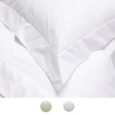 Image of Linens Limited 100% Egyptian Cotton 400 Thread Count Oxford Pillow Cases, Pair