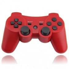 Image of Wireless Compatible Controller For Sony PlayStation 3 DUALSHOCK 3 PS3 Red