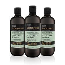 Image of Baylis & Harding Goodness Oud, Cedar and Amber Body Wash, 500 mlVegan Friendly