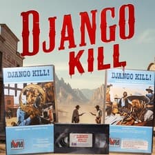 Image of Django Kill If You Live Shoot – Sealed VHS – Greek First Release – Cult Gem