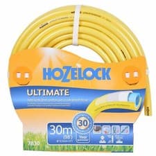 Image of Hozelock 30m Ultimate Hose Pipe Garden Watering 7830 Crush Proof Anti Kink