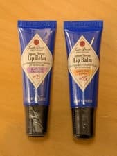 Image of Lot of 2 Jack Black Intense Therapy Lip Balm SPF 25 Shea Butter Vitamin E 0.25oz