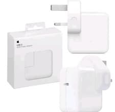 Image of Genuine Apple 30W USB-C UK Power Adapter Fast Charger for iPhone iPad & MacBook