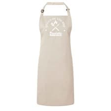 Image of Personalised Men's Apron BBQ Apron, BBQ King, Queen Barbecue Grill, Ladies Apron