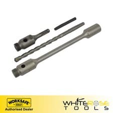 Image of Worksafe Adaptor Pack SDS Plus 310mm Sealey Power Tool Accessories Drill Pilot