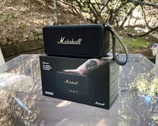 Image of Sealed Brand New Marshall Middleton Portable Bluetooth Wireles Speaker - Black//