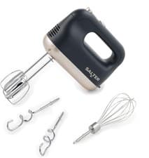 Image of Salter Marino Hand Mixer – 250W Food Kitchen Whisk, Stainless Steel Twin